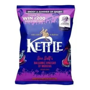 Kettle Chips Sea Salt & Balsamic Vinegar of Modena 18 x 40g