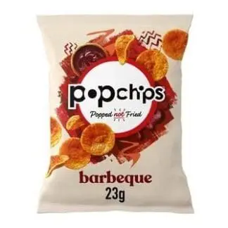 Popchips popped not fried barbeque