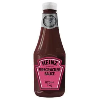 Heinz firecracker sauce full bottle