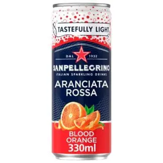 Can of San Pellegrino Aranciata Rossa