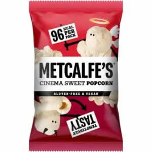Metcalfes cinema sweet popcorn vegan