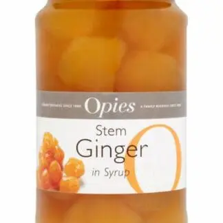 Opies Stem Ginger in Syrup full bottle