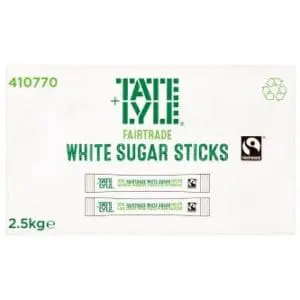 Tate & Lyle's Fairtrade White Sugar Sticks