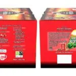 Two red Nescafe Original Instant Coffee Sachets 200x1.8g boxes with promotional images and text; one box displays the front view and the other shows the back with ingredients and a QR code.