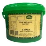 Arran Plum & Apple Chutney, 2.35kg jar.