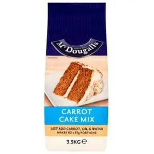 McDougalls carrot cake mix, 3.5kg.