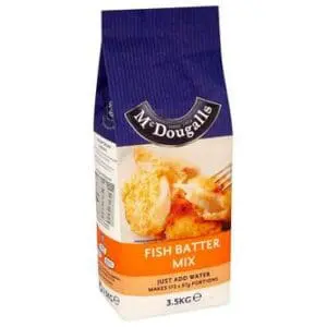 McDougalls fish batter mix, 3.5kg.