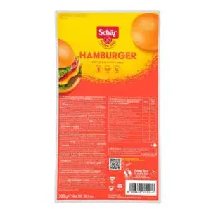 Gluten-free hamburger buns, 300g.