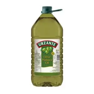 Urzante 5L olive pomace oil bottle.