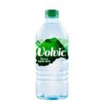 Volvic natural mineral water bottle.