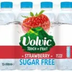 Volvic Strawberry Sugar Free water (12 pack)