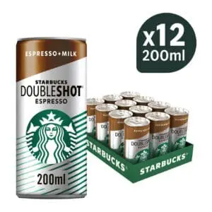 Starbucks Doubleshot Espresso, 12 x 200ml cans.