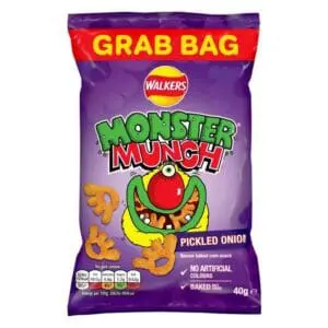 Walkers Monster Munch Pickled Onion Grab Bag.