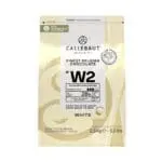 Callebaut W2 white chocolate, 2.5kg bag.