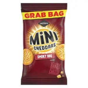 Jacob's Mini Cheddars Smoky BBQ Grab Bag