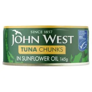 John West Tuna Chunks in Sunflower Oil