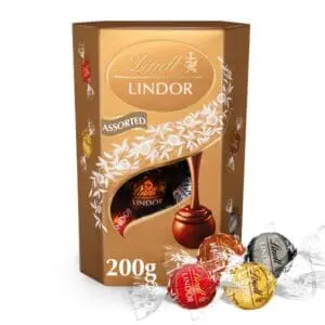 Lindt Lindor assorted chocolate truffles, 200g.
