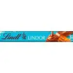 Lindt Lindor salted caramel chocolate bar.
