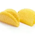 Crispy taco shells ready to fill.