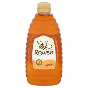 Rowse runny honey bottle.