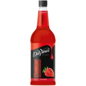 DaVinci Gourmet Classic Strawberry Syrup.