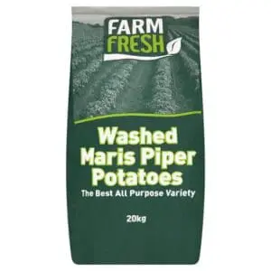 Farm Fresh Washed Maris Piper Potatoes 20kg