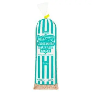 Blakemans Fresh Lincolnshire Sausage Meat 2.27kg