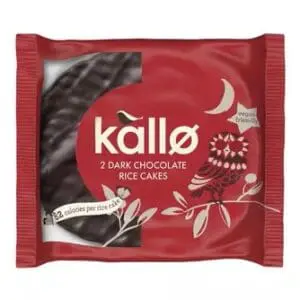 Kallo 2 Dark Chocolate Rice Cakes 30x33g