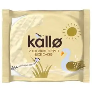 Kallo Yogurt Topped Thick Rice Cakes 30x33g