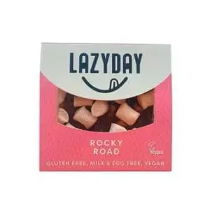 Lazy Day Foods Gluten Free & Vegan Rocky Road slice 12 x 50g