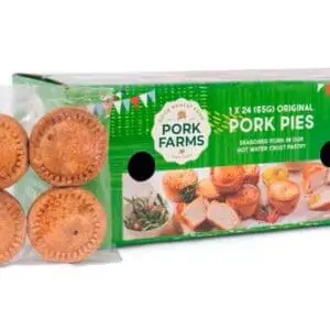 Pork Farms Buffet Pork Pies 24x65g