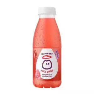 Innocent Juicy Water Raspberry & Blackcurrant 12x420ml