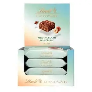 Lindt Choco Wafer Milk Chocolate & Hazelnut 20x30g