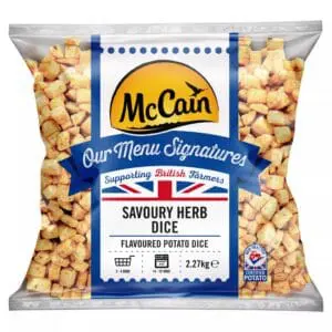 McCain Menu Signatures Savoury Herb Dice 2.27kg
