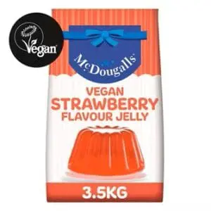 McDougalls Jelly Crystals Strawberry Vegan 3.5kg