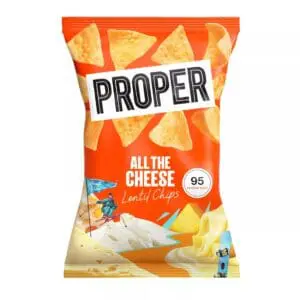 Properchips Cheese Lentil Chips 24x20g
