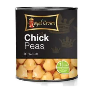 Royal Crown Chick Peas in Water 2.5kg