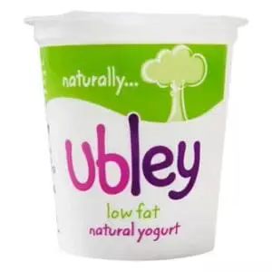 Ubley Low Fat Natural Yogurt 12x150g