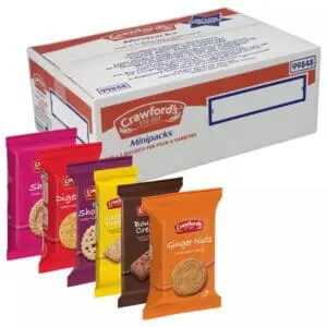 Crawford's Assorted Biscuits Minipack 100 x 32.2g