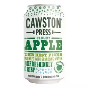 Cawston Press Sparkling Cloudy Apple Juice Drink 24x330ml