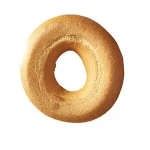 New York Bakery Gluten Free Plain Bagel 24x72g