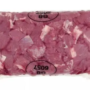 Pilgrims British Red Tractor Diced Lamb Leg 90vl 1kg