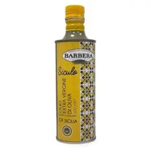 Barbera Extra Virgin Olive Oil PGI Sicily 500ml – Authentic Sicilian EVOO