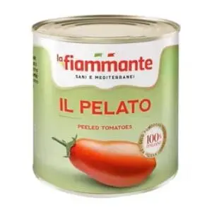 La Fiammante Organic Peeled Tomatoes 6 x 2.5kg
