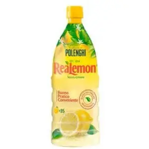 Realemon Lemon Juice 1 litre bottle made with high-quality lemon juice