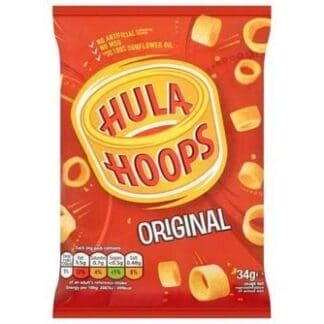 Hula hoops original snacks tomato flavour