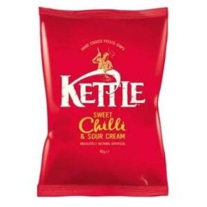 Kettle sweet chilli and chilli powder.