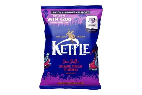 Kettle Chips Sea Salt & Balsamic Vinegar of Modena 18 x 40g