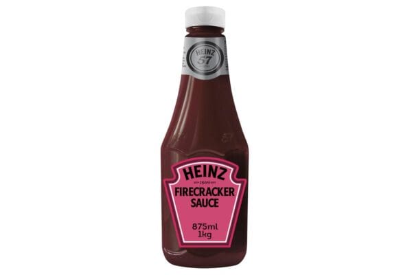 Heinz firecracker sauce full bottle