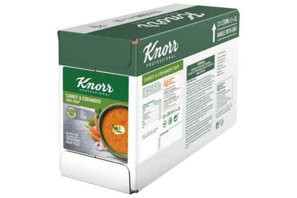 Knorr carrot and coriander soup
